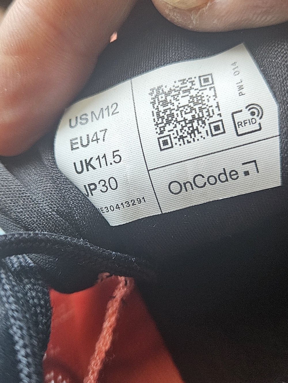 LIKE NEW- Mens, On CloudNova X, Coral and Black SZ. 12 - Picture 12 of 12